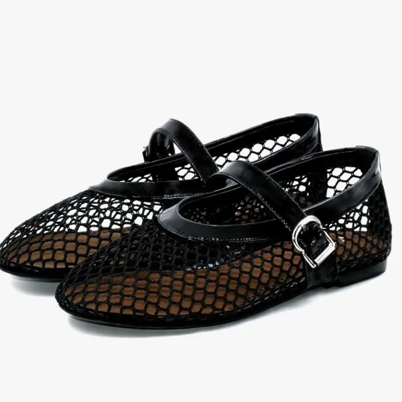 Mesh Ballet Flats Casual Ballerina 🩰 - Picture 1 of 11